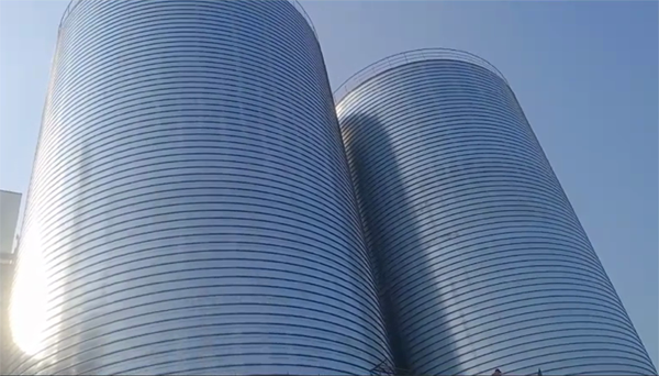 芗城2座混凝土高架卷板仓